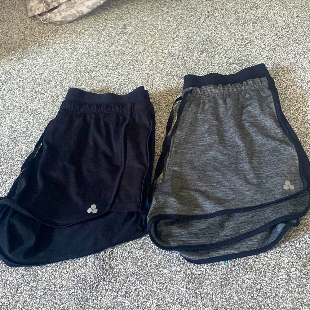 Tek Gear Women’s athletic shorts - Gray and Black
